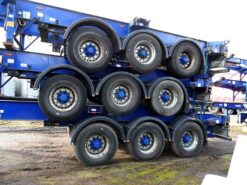 montracon sliding skeletal trailer 3 axles 2005 20011 170217