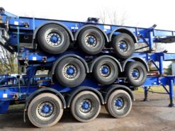 montracon sliding skeletal trailer 3 axles 2005 20011 170217