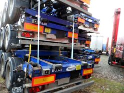 montracon sliding skeletal trailer 3 axles 2005 20011 170217