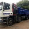 daf cf grab tipper with crane 4x2 manual 2008 230203