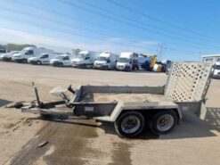 ifor williams plant trailer twin axle 2007 230605