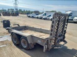 ifor williams plant trailer twin axle 2007 230605