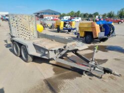 ifor williams plant trailer twin axle 2007 230605