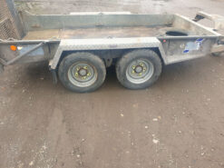 ifor williams plant trailer twin axle 2015 231107