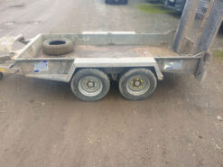 ifor williams plant trailer twin axle 2015 231107
