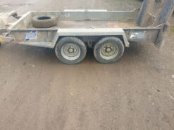 ifor williams plant trailer twin axle 2015 231107