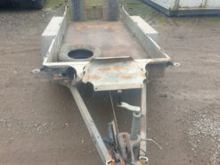 ifor williams plant trailer twin axle 2015 231107
