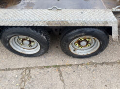 ifor williams plant trailer twin axle 2015 231107
