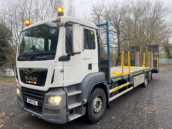 man tgs 320.26 low loader beavertail recovery truck rigid 6x2 auto 2018 241201