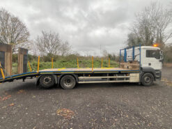 man tgs 320.26 low loader beavertail recovery truck rigid 6x2 auto 2018 241201