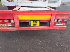 daf far cf85.460 v waggon & drag with crane and tri axle trailer rigid 6x2 manual 2011 250305