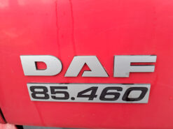 daf far cf85.460 v waggon & drag with crane and tri axle trailer rigid 6x2 manual 2011 250305