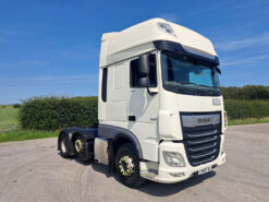 daf xf 480 ftg space cab tractor unit 6x2 auto 2018 250803